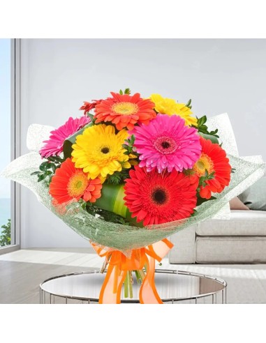 Bouquet of mixed gerberas | Turin Flowers